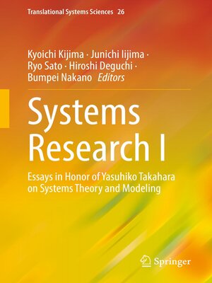 cover image of Systems Research I